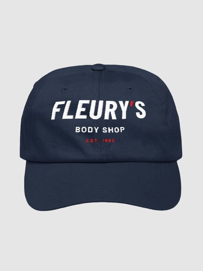 Navy Dad Cap — front